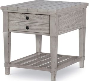 Legacy Classic Belhaven Weathered Plank End Table