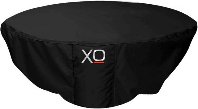 XO 39" Black Round Fire Bowl Cover-0