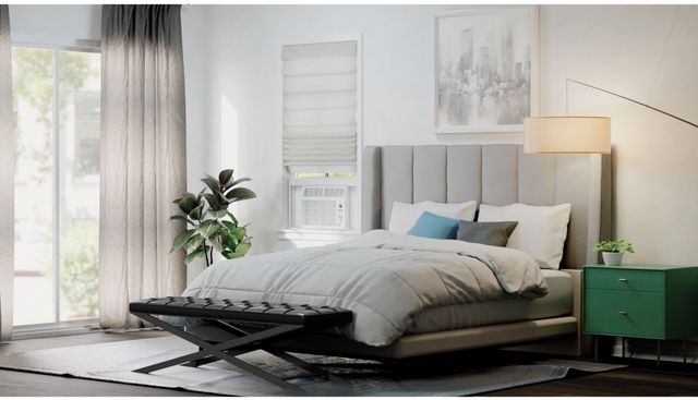 GE® 6,000 BTU's Light Cool Gray Window EZ Mount Room Air Conditioner 7