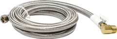 Marcone 6 Ft. Braided Stainless Steel Dishwasher Hose