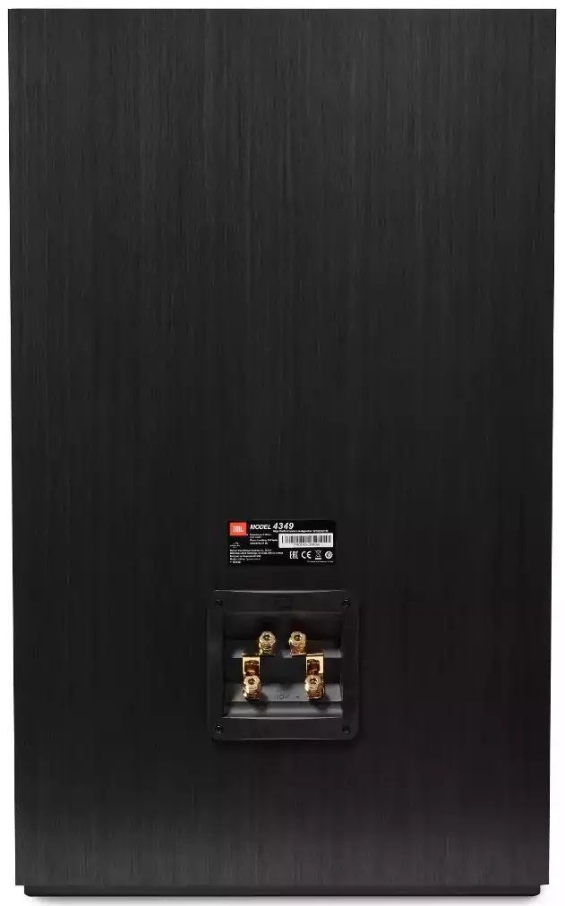 JBL® Premium 4349 Black 2-way 12" Studio Monitor Bookshelf Loudspeaker 3