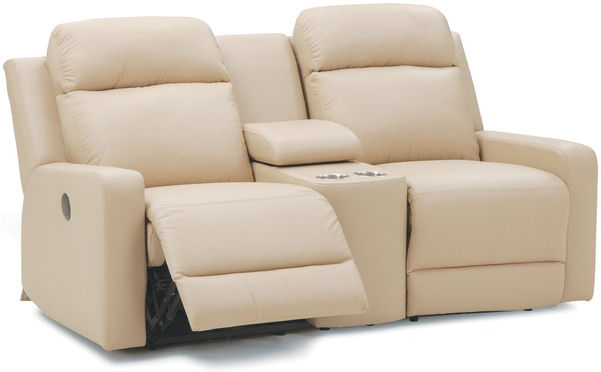 Palliser® Furniture Forest Hill Power Reclining Loveseat with Console