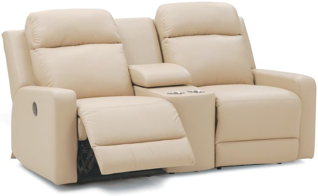 Palliser® Furniture Forest Hill Power Reclining Loveseat with Console 0