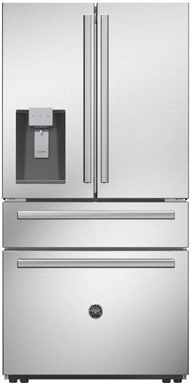 Bertazzoni 21.6 Cu. Ft. Professional Series Stainless Steel Counter Depth French Door Refrigerator