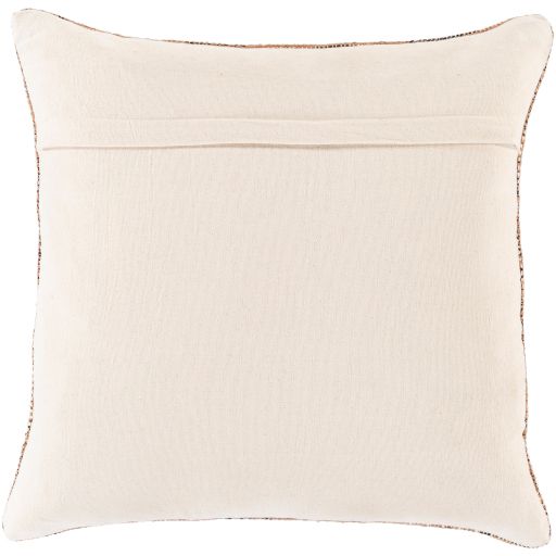 Surya Pluto Camel 22" x 22" Toss Pillow with Polyester Insert 1