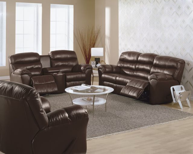 Palliser® Furniture Durant Power Reclining Loveseat with Console 1