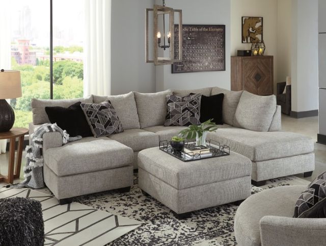 Benchcraft® Megginson 2-Piece Storm Living Room Chair Set 3