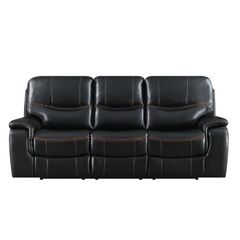 Magnum Black Power Reclining Sofa