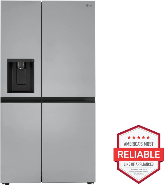 LG 27.2 Cu. Ft. PrintProof™ Stainless Steel Side-by-Side Refrigerator-1