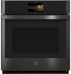 GE Profile™ 27" Black Stainless Steel Electric Built In Single Oven