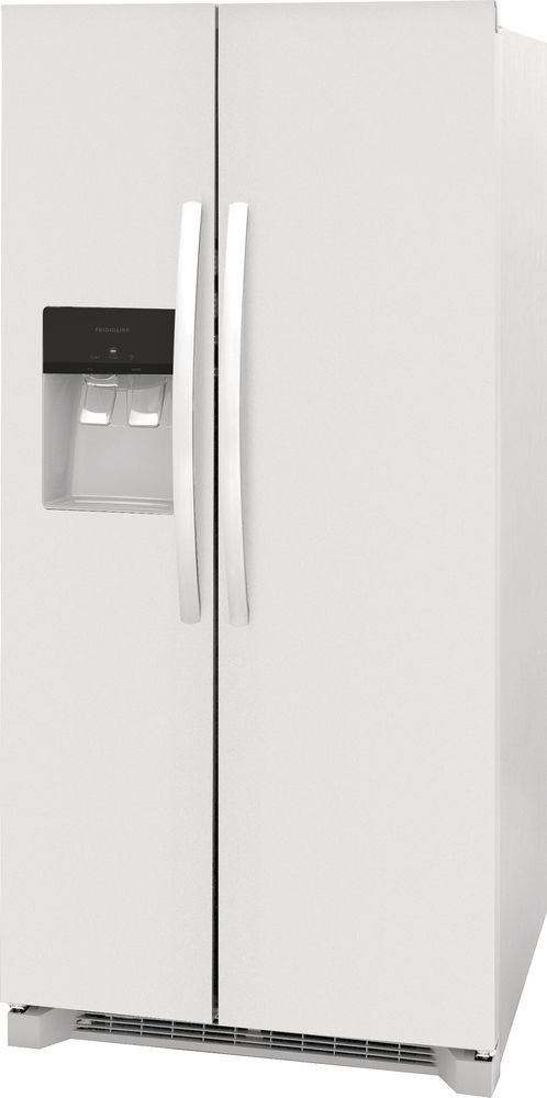 Frigidaire® 22.2 Cu. Ft. White Standard Depth Side-by-Side Refrigerator 2