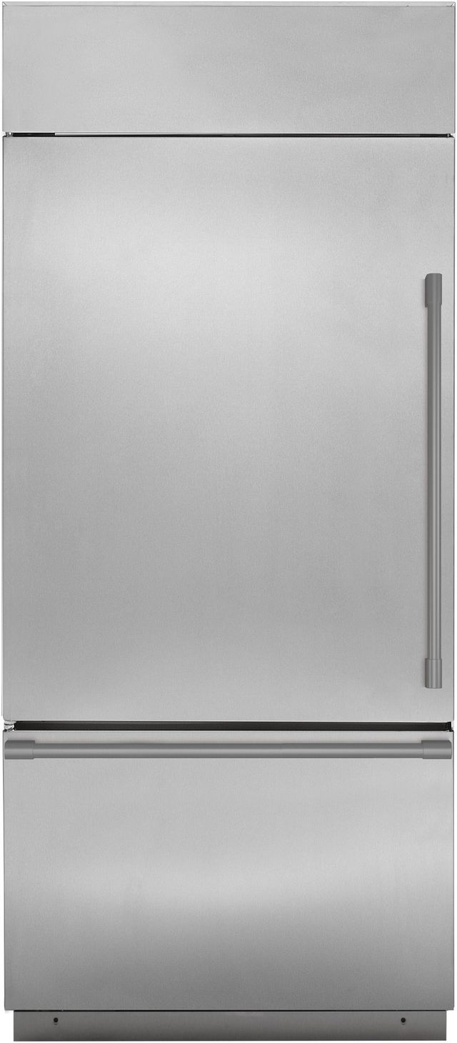 Monogram® 21.3 Cu. Ft. Stainless Steel Built In Bottom Freezer Refrigerator 1