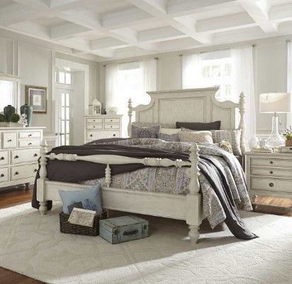 Liberty High Country 5-Piece Antique White Bedroom Set 5