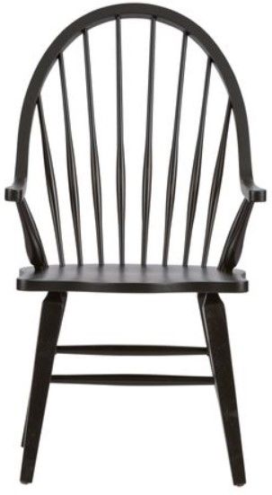 Liberty Hearthstone Black Arm Chair-1