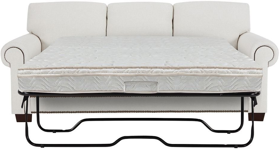 Kevin Charles Fine Upholstery® Foster Sugarshack Glacier Sleeper Sofa
