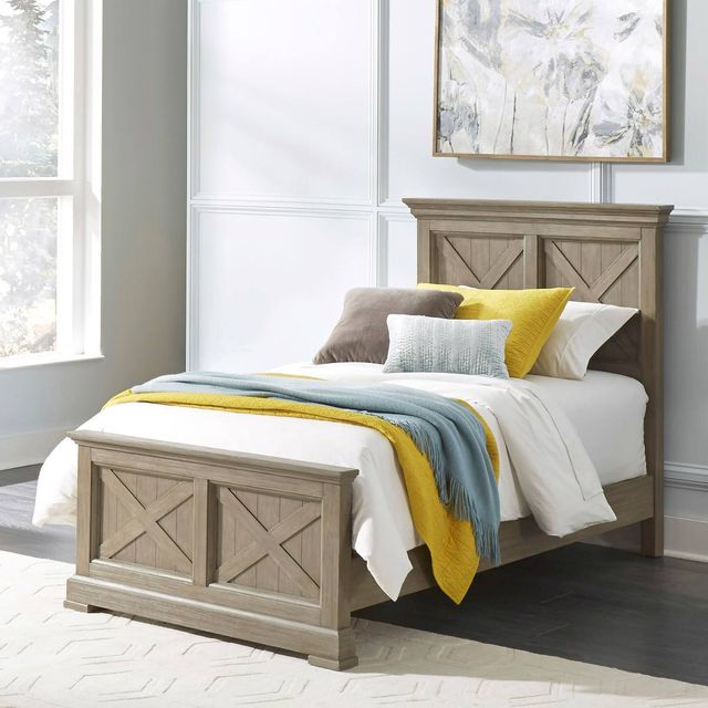 Homestyles® Walker Gray Queen Bed 3