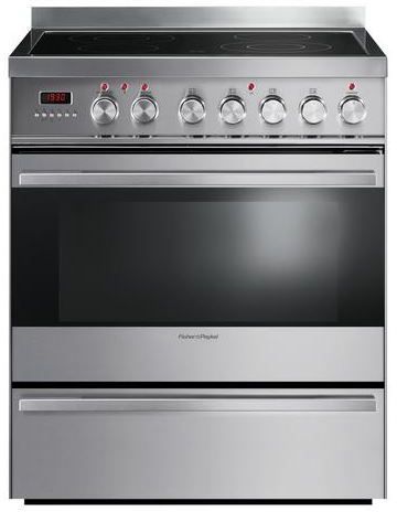 Fisher & Paykel 30" Free Standing Electric Range-Stainless Steel