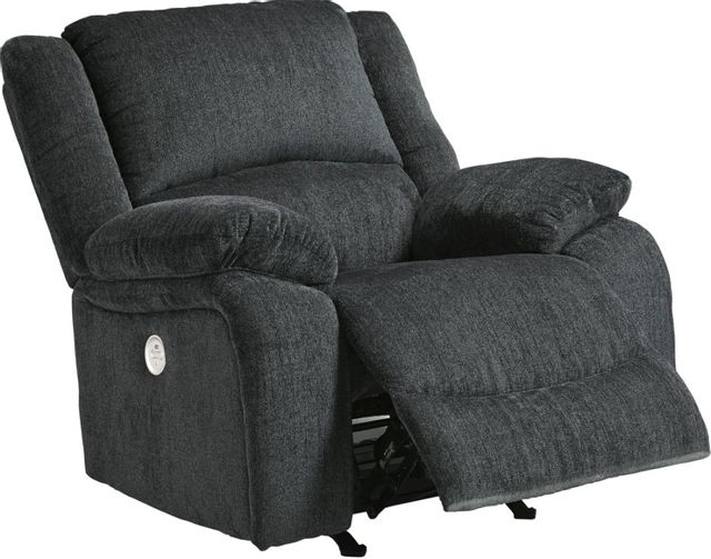 Signature Design by Ashley® Draycoll Slate Power Rocker Recliner 1