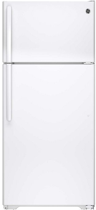 GE® 15.5 Cu. Ft. Top Freezer Refrigerator-White
