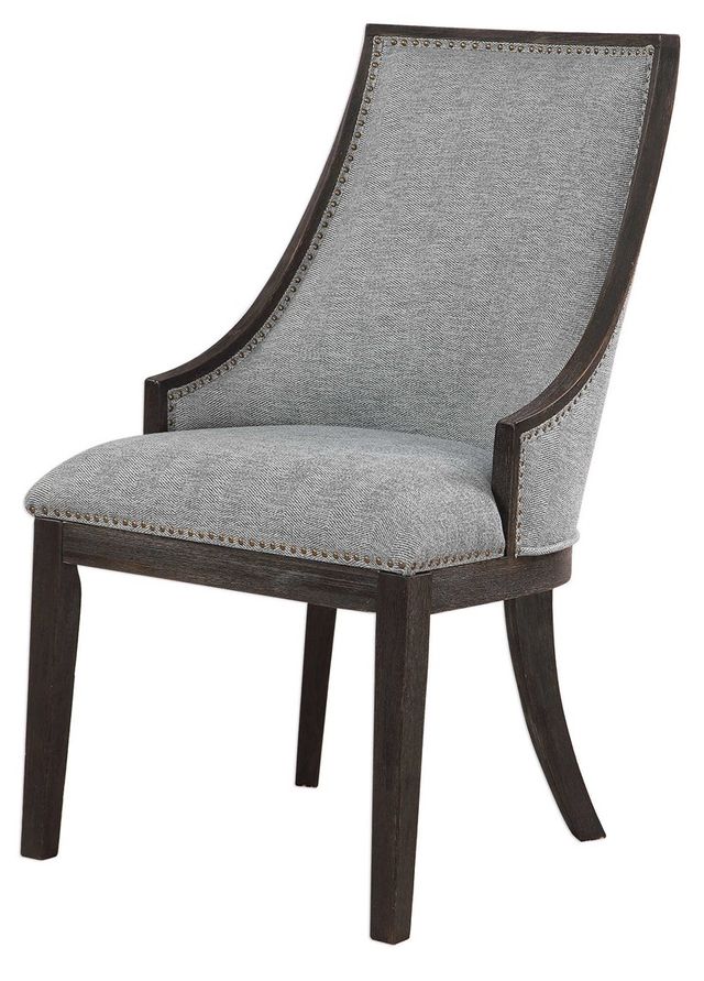 Uttermost® Janis Light Denim Accent Chair 1