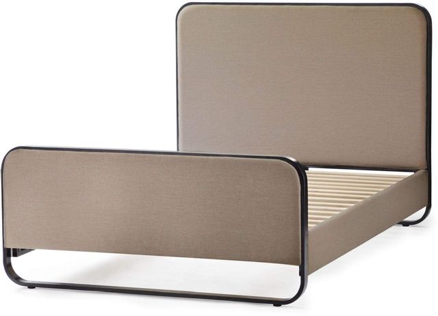 Malouf® Godfrey Designer Desert King Panel Bed 0