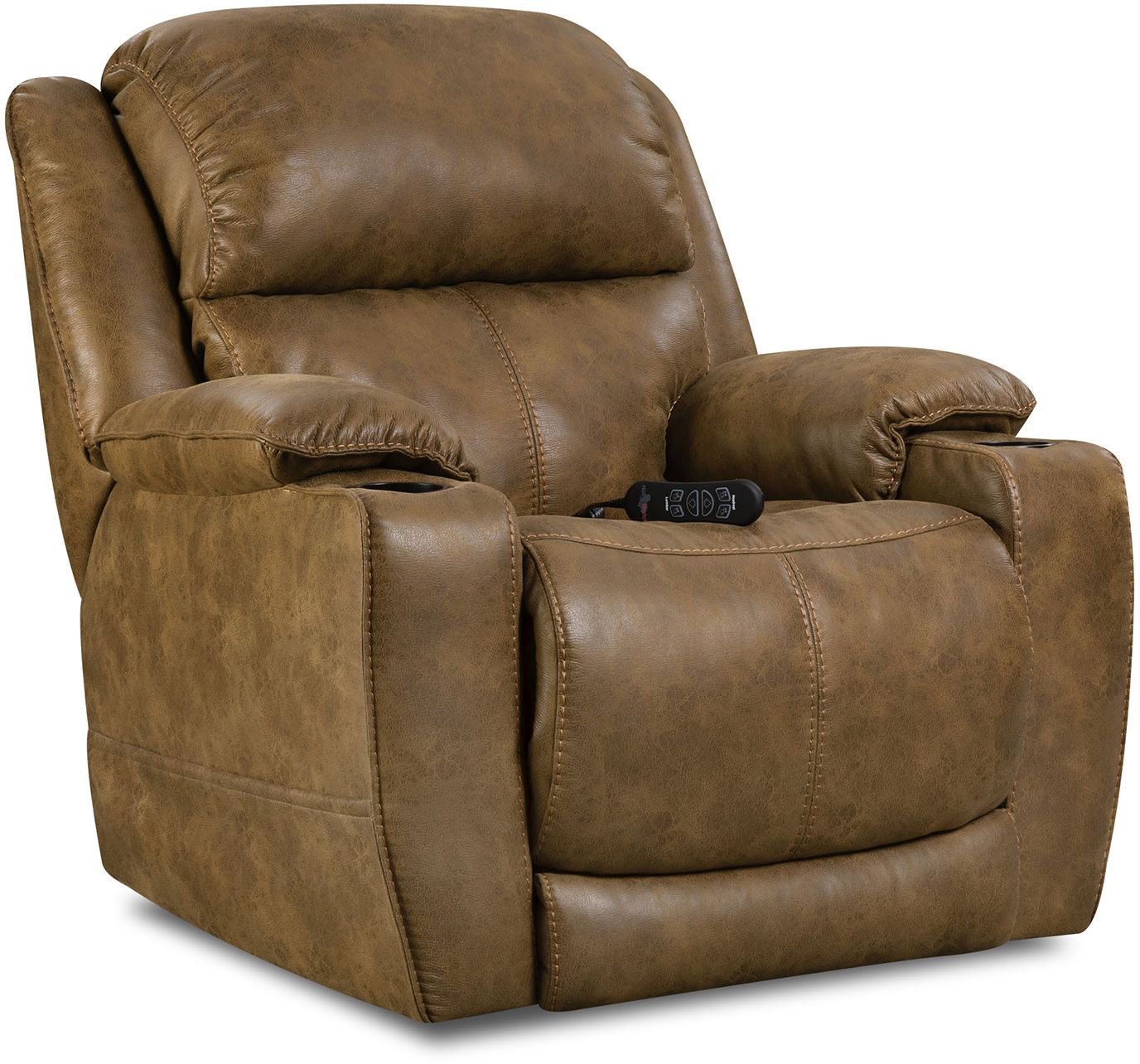 HomeStretch Starship Saddle Home Theater Recliner