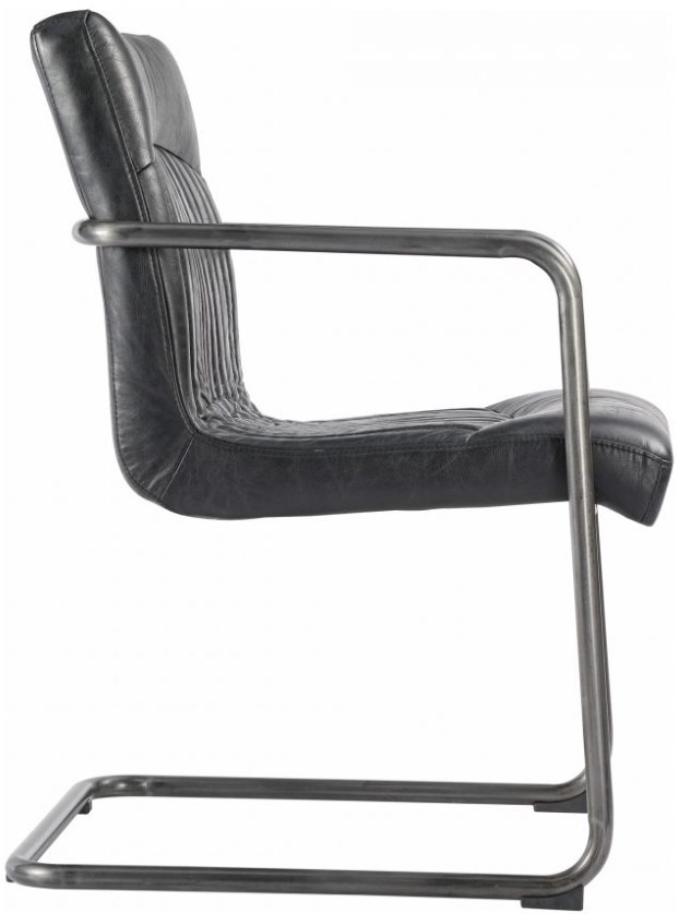 Moe's Home Collection Ansel Black Arm Chair 2