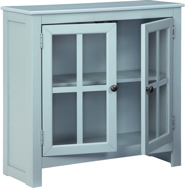 Signature Design by Ashley® Nalinwood Teal Accent Cabinet 1