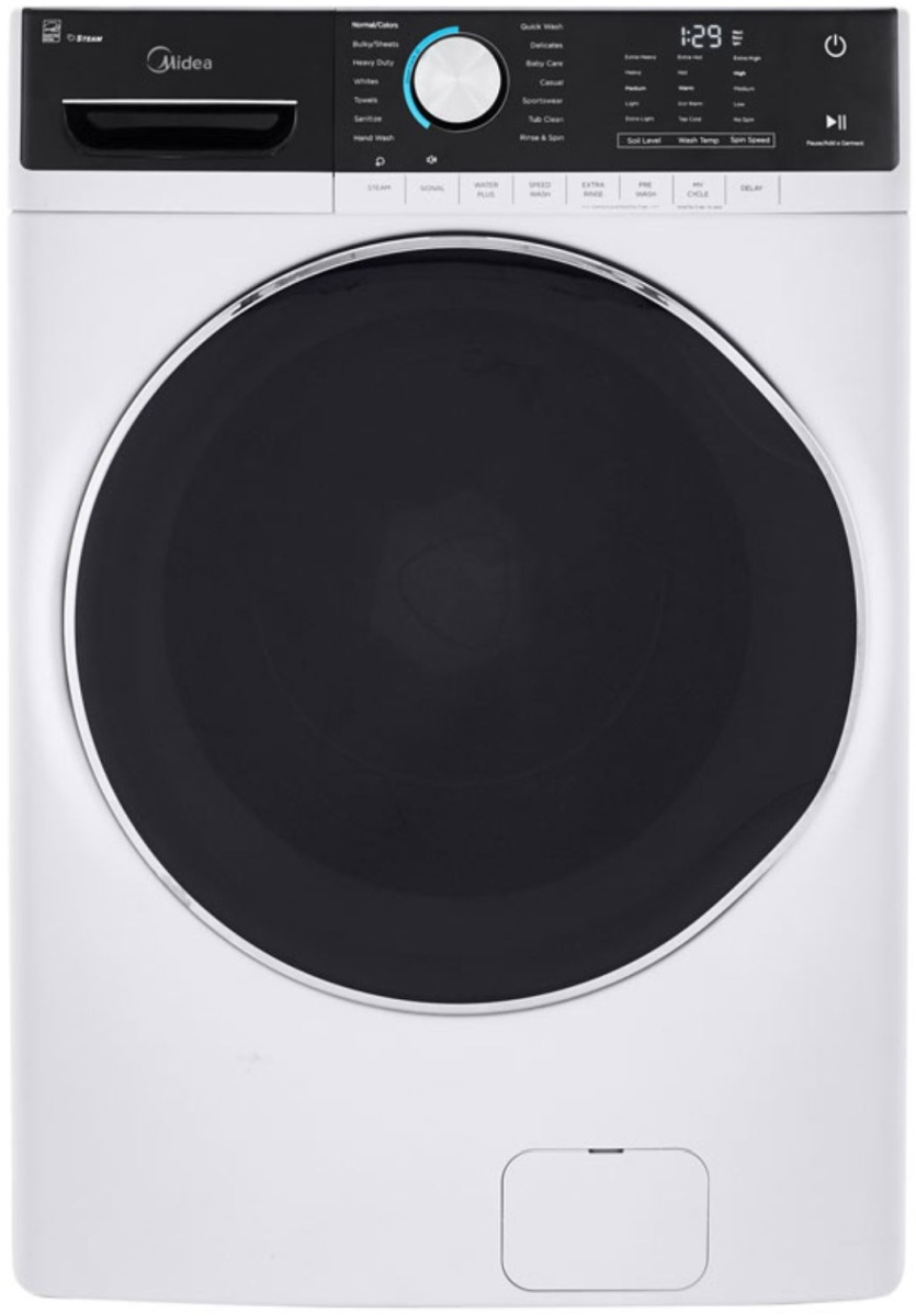 Midea® 4.5 Cu. Ft. White Front Load Washer