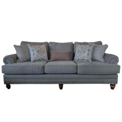 Fusion Furniture Bates Charcoal Sofa