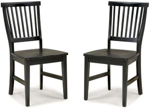 homestyles® Arts & Crafts 2-Piece Black Chair