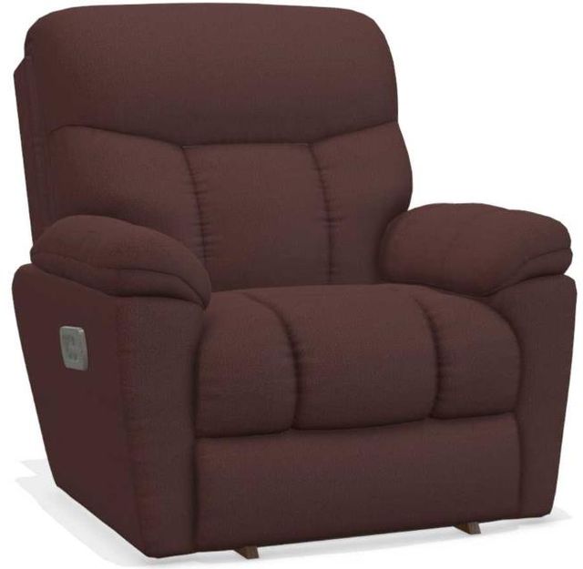 La-Z-Boy® Morrison Burgundy Power Rocking Recliner with Headrest ...