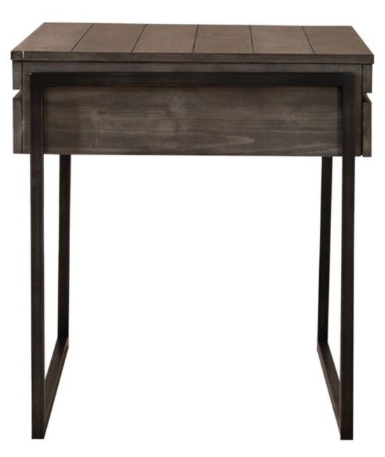 Liberty Gateway Weathered Gray End Table-3