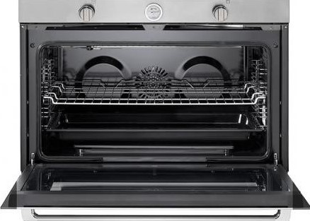 Verona Designer Series 30" Matte Black Gas Wall Oven
