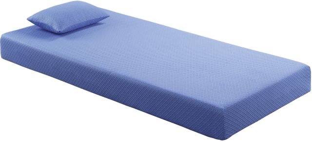 Homelegance® Bedding 7" Blue Firm Twin Mattress in a Box 3