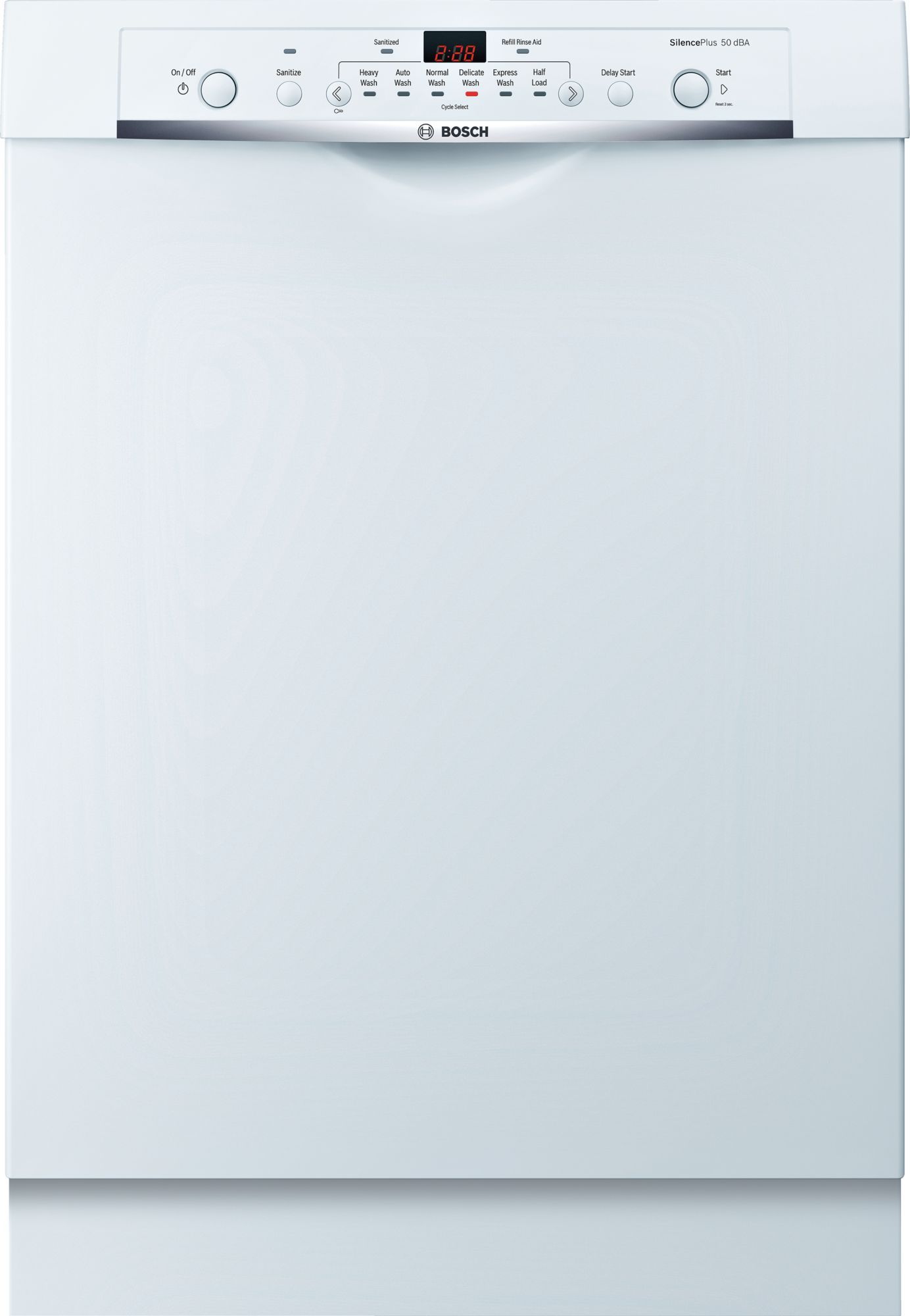 Bosch Ascenta® Series 24" Built In Dishwasher-White-SHE3AR72UC