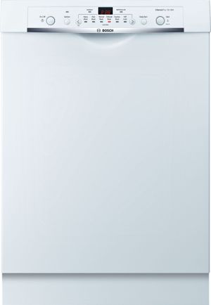 Bosch® Ascenta® Series 24" White Built In Dishwasher WITH HALF PRICE INSTALLATION! ($90 VALUE)
