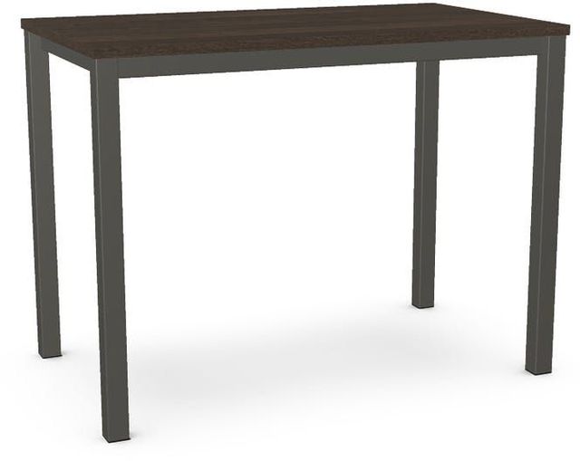 Table rectangulaire hauteur comptoir en placage de merisier Harrison Amisco® 0