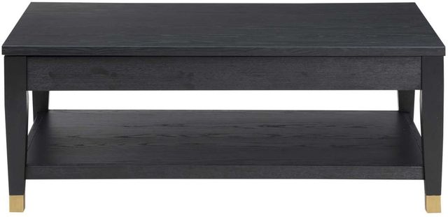 Steve Silver Co. Yves Rubbed Charcoal Cocktail Table-0
