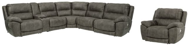 Signature Design by Ashley® Cranedall 2-Piece Quarry Living Room Set with Power Reclining Sectional-0