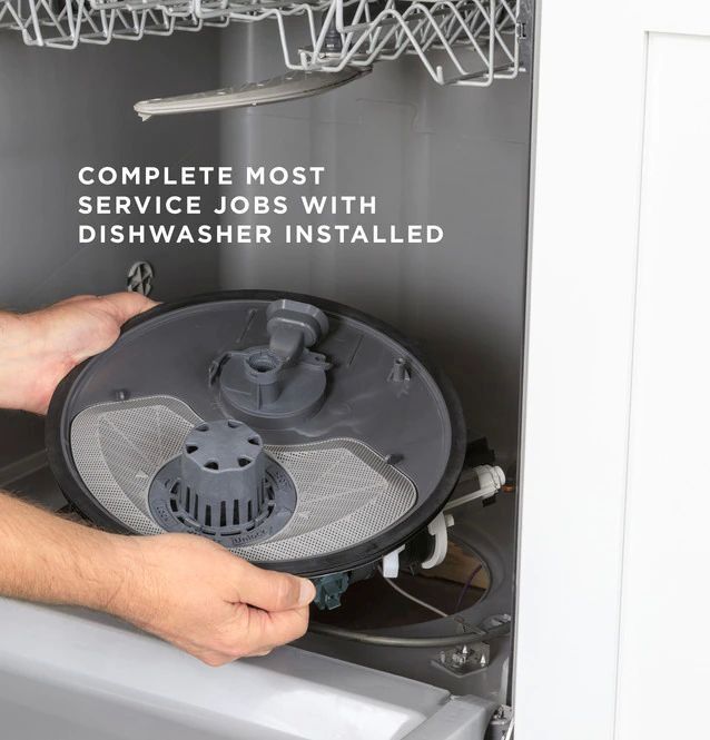 GE® 24" Stainless Steel Built In Dishwasher 10
