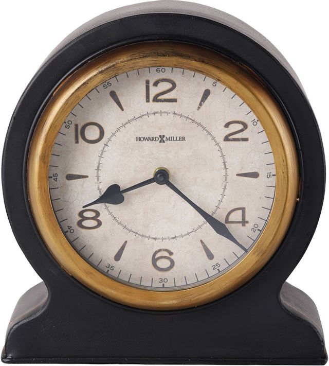 Howard Miller® Imogene Antique Black Accent Clock