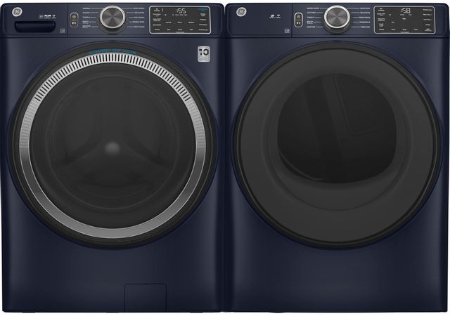 GE® 4.8 Cu. Ft. Sapphire Blue Smart Front Load Washer 5