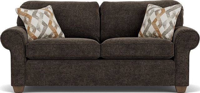 Flexsteel® Thornton Indigo Two-Cushion Sofa | Colder's | Milwaukee Area