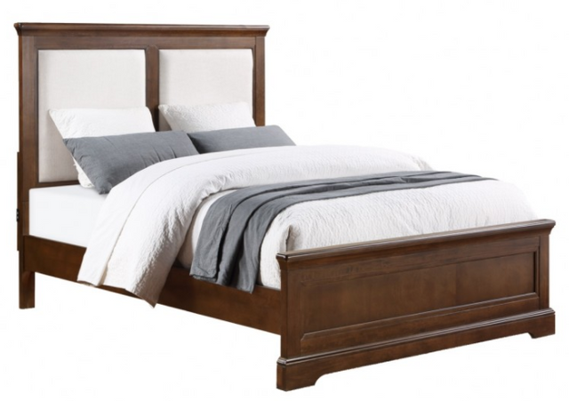 Winners Only® Tamarack Hazelnut Full Upholstered Bed 0