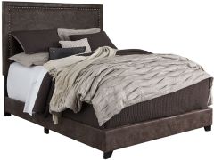 Signature Design by Ashley® Dolante Brown Queen Upholstered Bed