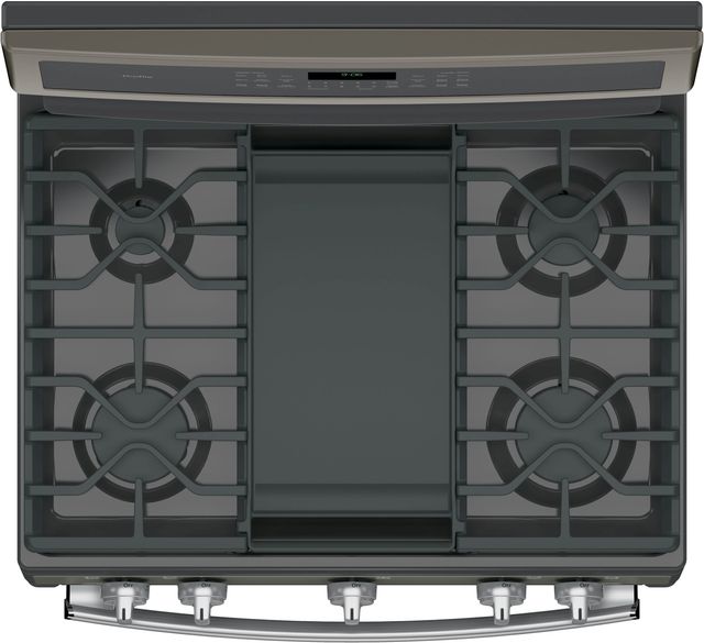 GE Profile™ 30" Slate Free Standing Gas Double Oven Convection Range 7