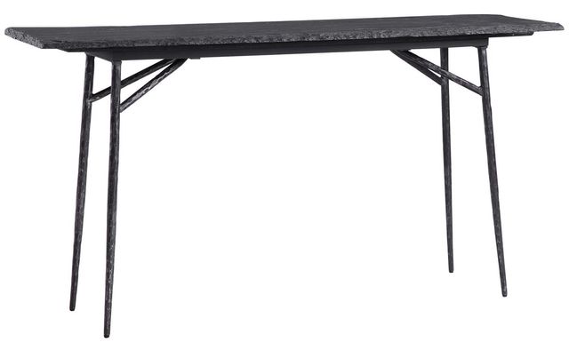 Uttermost® Kaduna Aged Black Console Table-1
