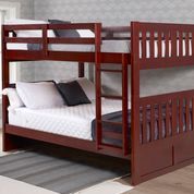 Donco Trading Company Mission Full/Full Bunkbed-2