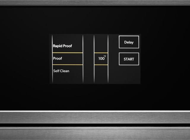 JennAir® NOIR™ 30" Floating Glass Black Double Electric Wall Oven 9